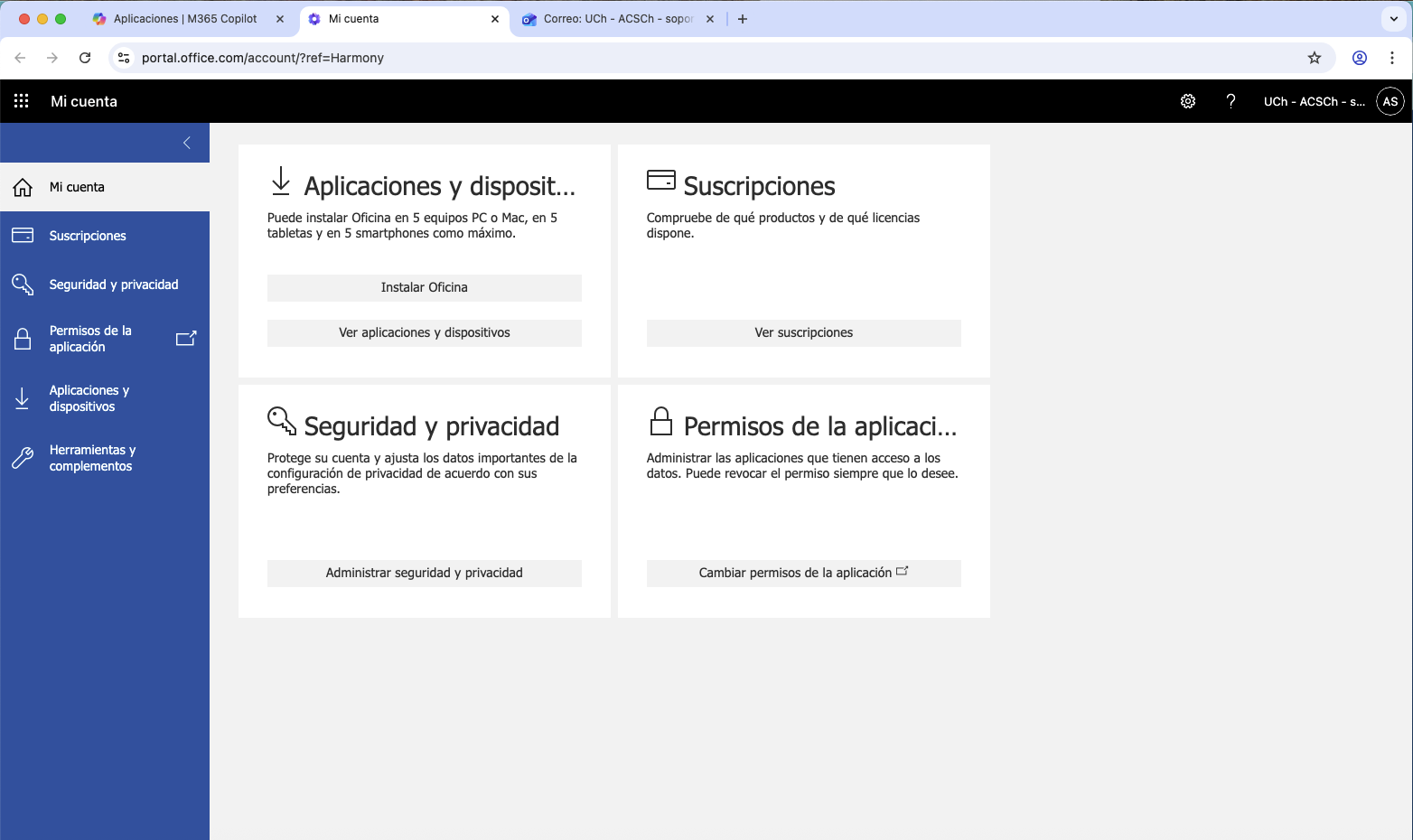 Archivo de instalación de Office descargado