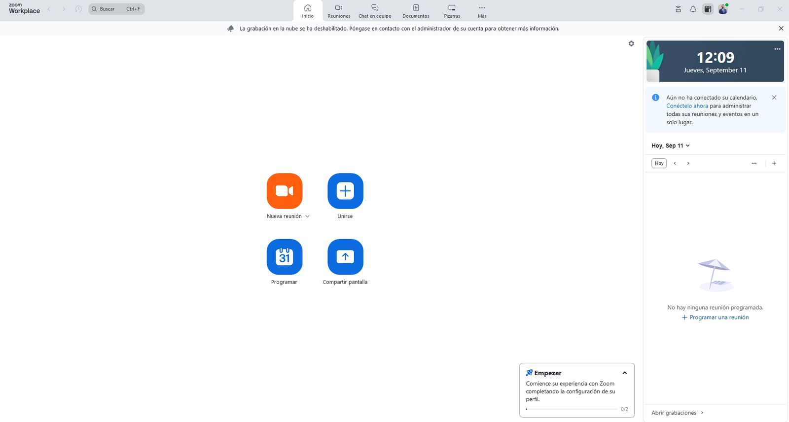 Zoom listo para utilizar